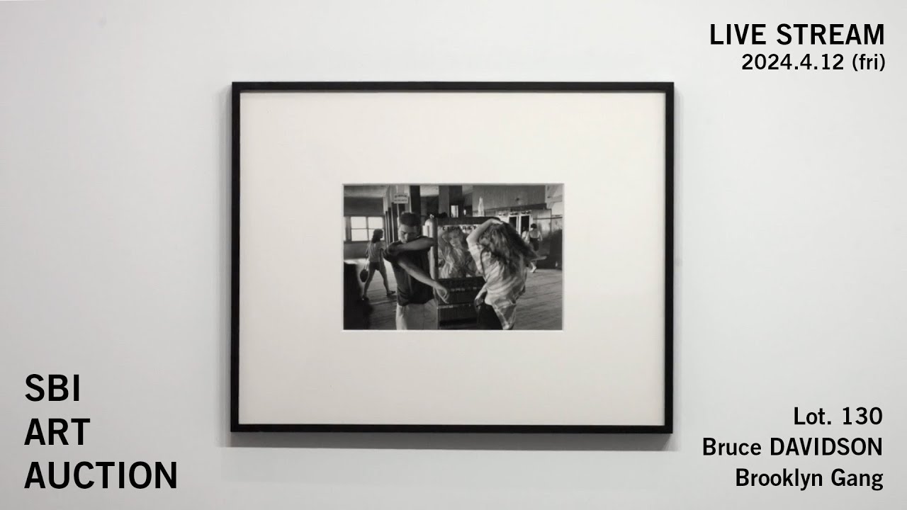 64th SBI Art Auction｜Highlights: Lot. 130 Bruce DAVIDSON