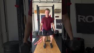 Seated Rocker Dumbbell Jumps