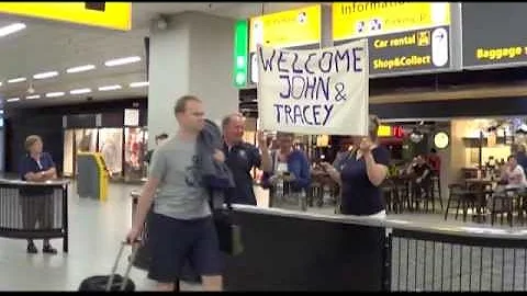 John & Tracey - Day 1- Arrival at Schiphol