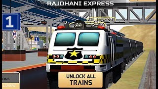 Indian Police Train Simulator - Level 17 Using New Train Rajdhani Express screenshot 5