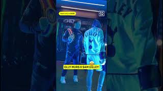 Olly Murs and Sam Gilley share a ring walk! 🙌 #shorts