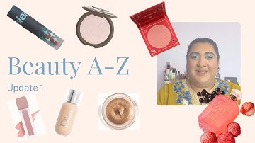 Beauty A-Z project pan | update 1! ✨