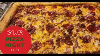 LET'S MAKE PIZZA!!! | SHEET PAN PIZZA | NO NEED TO ORDER OUT | SIMPLE & DELICIOUS