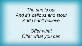 Shannon Wright - Callous Sun Lyrics