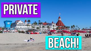WHAT SPENDING THE DAY ON A PRIVATE BEACH LOOKS LIKE! PRIVATE BEACH RESORT TOUR!