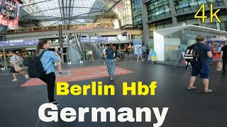Berlin Hbf - Huge Central Station In Berlin - Complete Tour - Germany 4k