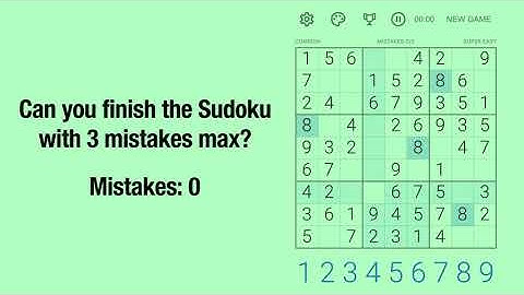 Discover the Real Sudoku! Find Mistakes - Horizontal