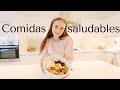 2 RECETAS DE COMIDA SALUDABLE , FÁCIL Y VEGANA.