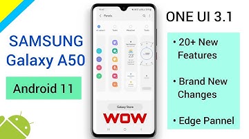Samsung Galaxy A50 Android 11 with One Ui 3.1 new Update | New Features and Changes Of Galaxy A50.