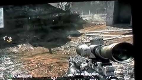HACKED MW3 LOBBY! Slow-Mo Game of TDM Part 2.