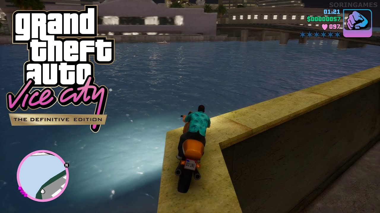 GTA Vice City Definitive Edition - How to get to the other islands earlier (HD,60fps)