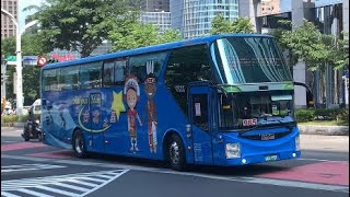 臺北客運(965路線)JIAMA JMH-KL DF400-6100 高底盤公車 ... 
