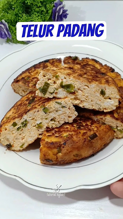 Resep telur dadar ala rumah makan padang