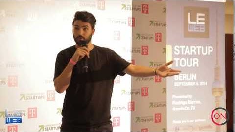 Smell Pitch - LeWeb Tour Berlin - Lorenzo Sinisi