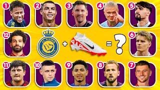 Guess the Football Player by Their BOOTS and CLUB | PLAYERS' SHOES | Ronaldo, Messi, Neymar