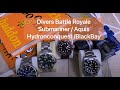 2020 Divers Battle Royale -  124060 Rolex Submariner vs Oris vs Longines Hydroconquest vs Tudor