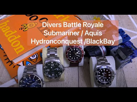 longines hydroconquest vs rolex submariner