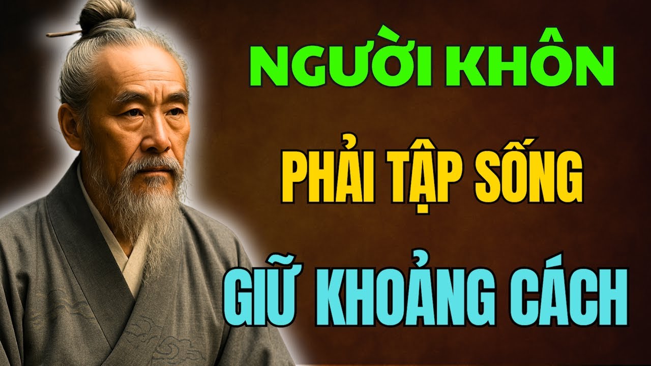 CỔ NHÂN DẠY: SỐNG KHÔN NGOAN phải giữ khoảng cách VỚI NGƯỜI, VỚI ĐỜI | Triết Lý Sống