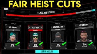 GTA Online Doomsday Heist: How to Give FAIR PAYOUTS! (What Cut Percent Should You Choose)