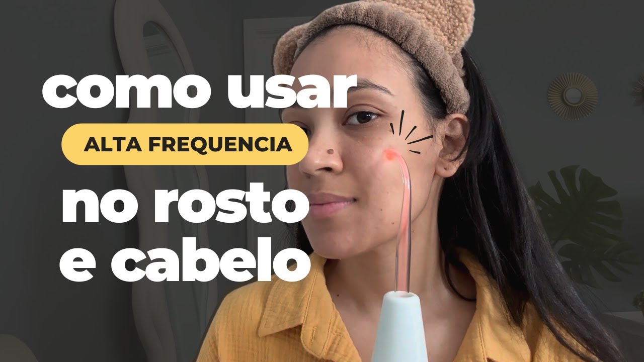 PASSO A PASSO DE COMO USAR O APARELHO DE ALTA FREQUÊNCIA | DESINFLAMA ESPINHAS...