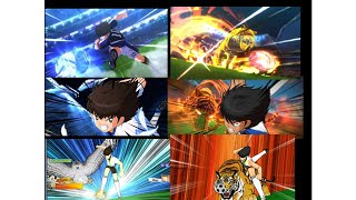 Captain Tsubasa: rise of new champions vs dream team vs ace skill animations screenshot 1