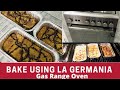 HOW TO BAKE USING LA GERMANIA GAS RANGE OVEN | LA GERMANIA GAS OVEN BANANA CAKE | TU651 22DX MODEL