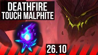 MALPHITE vs VAYNE (TOP) | Deathfire Touch | KR Master | 26.10
