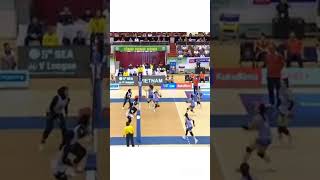 the spike and bloking ala pribumi...!!!