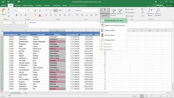 MS Office 365 - Excel: Voorwaardelijke opmaak - Bepaalde waarde markeren 1