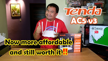 Tenda AC5 v3: more affordable and still worth it | JK Chavez