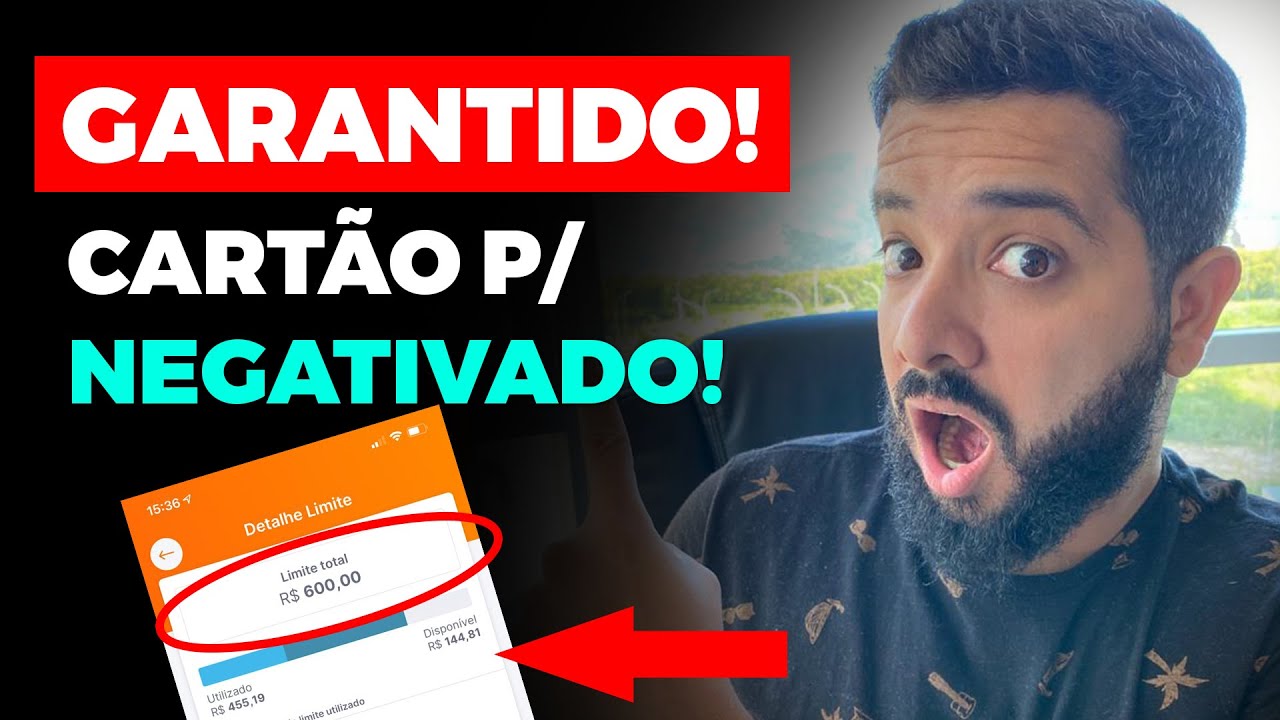 💳 Guia CARTÃO DE CRÉDITO para NEGATIVADO (GARANTIDO!) Com Aprovação em