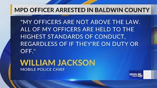 Daphne police chief speaks out after Mobile detective arrested on child sex crimes in Baldwin County