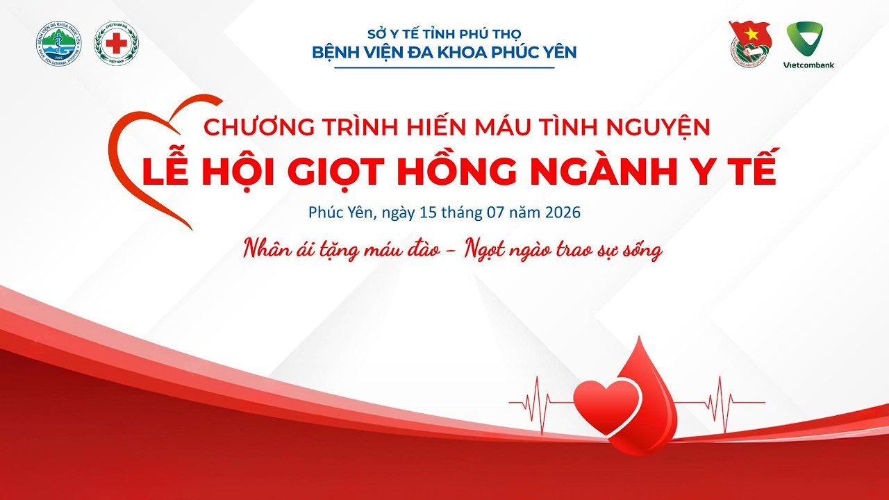 Tiếp nhận 260 đơn vị máu an toán, thành quả ý nghĩ từ lễ hội giọt hồng ngành y tế tại BVĐK Phúc Yên
