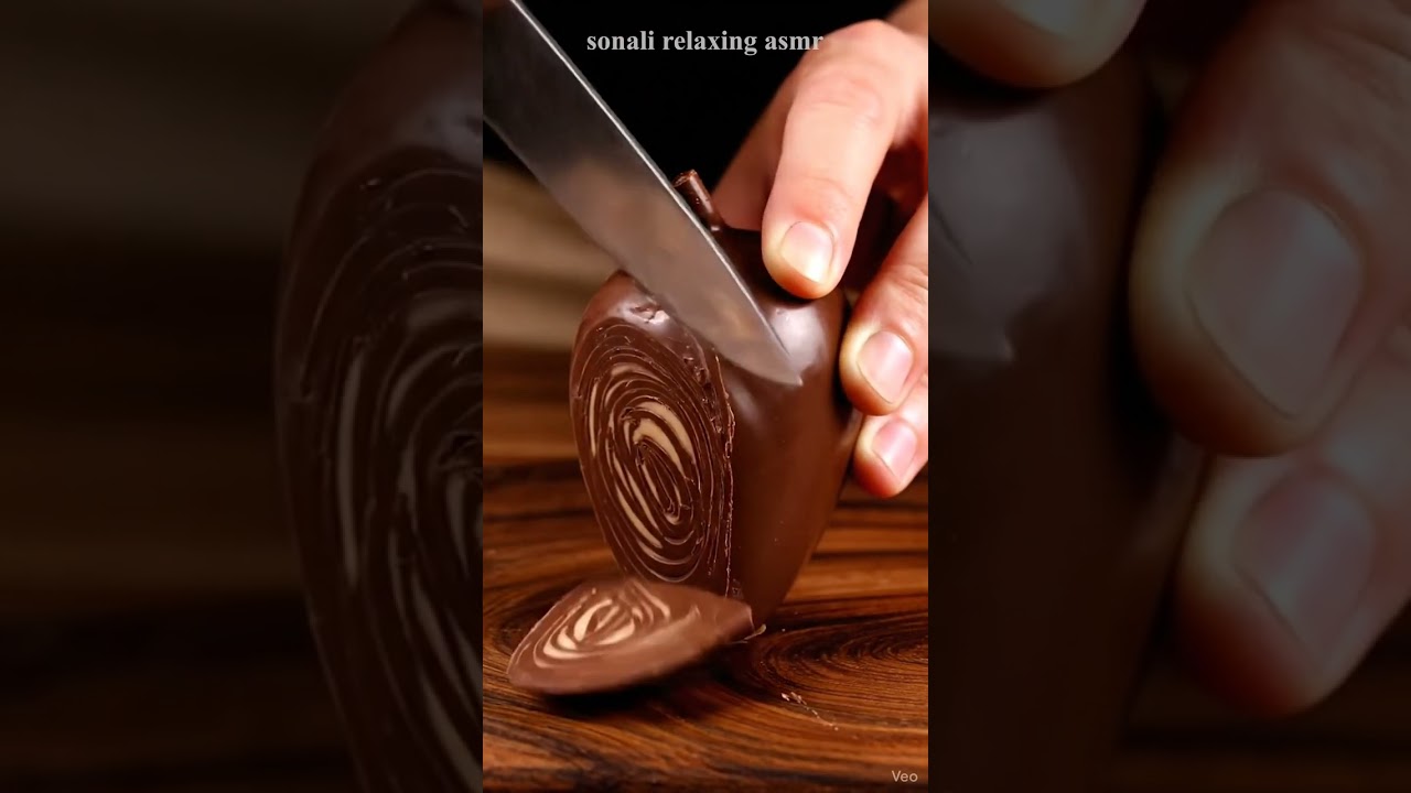 Fruit Chocolate Cutting Asmr For Sleep And Relaxation No Talking | Ai Generated Asmr