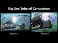 The Galaxy Railways Big One Take Off Season 1 Vs Season 2 Comparison 