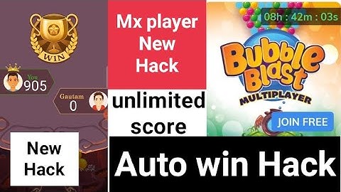 MX player game Bubble Blast multiplayer new hack trick | MX Player game auto win hack trick | Hack