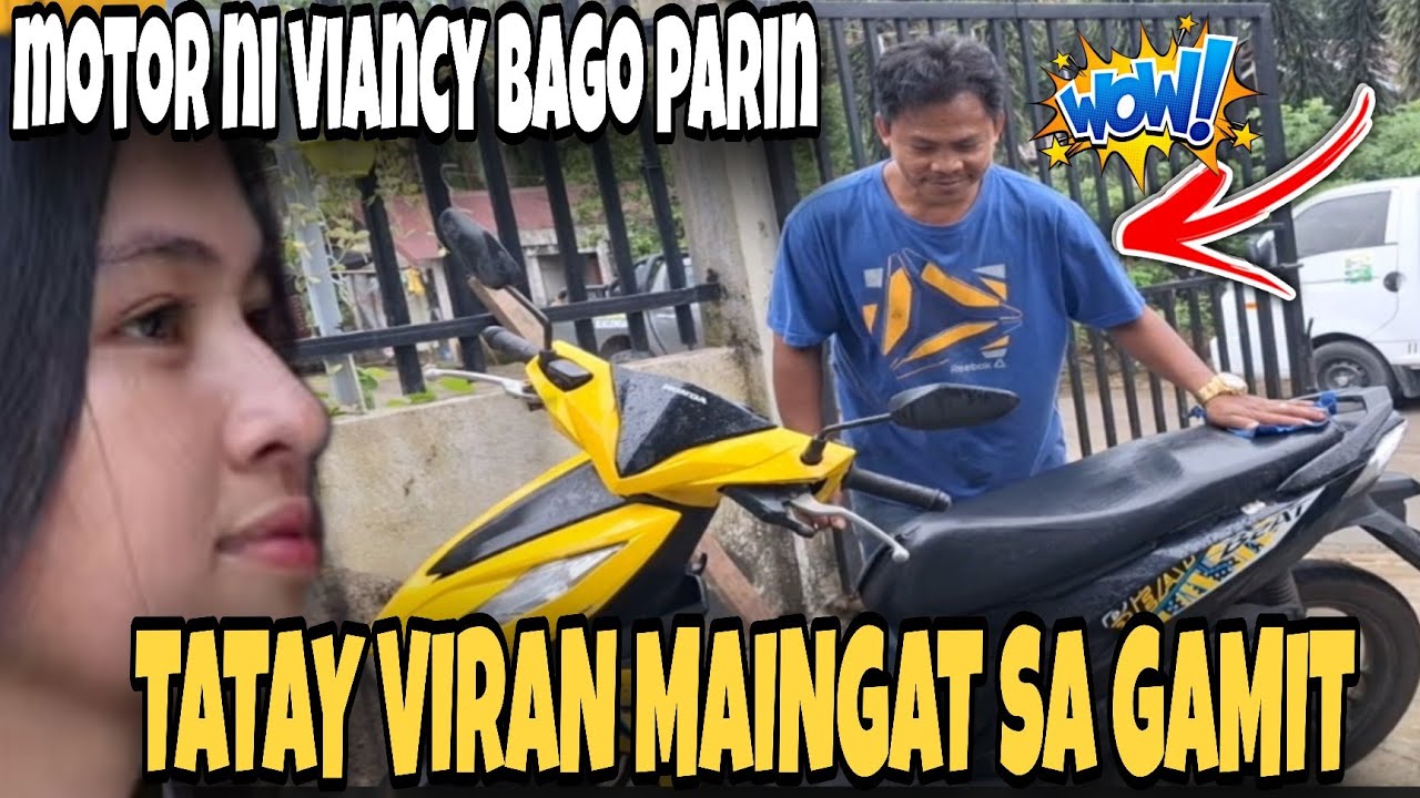 TATAY VIRAN MAINGAT SA MGA GAMIT | MOTOR NA BIGAY MUKHANG BAGO PARIN | BAHAY MAAYUS NA