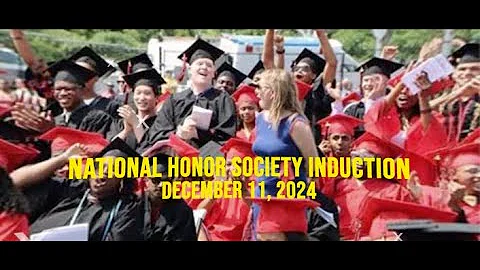 Brockton High School National Honor Society Induction Ceremony 12-11-24