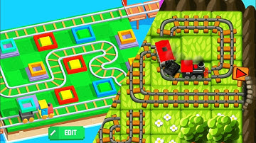 Train Tiles & Color Tiles Express Combination - 2 Addictive Game In One Frame - Android Gameplay #2