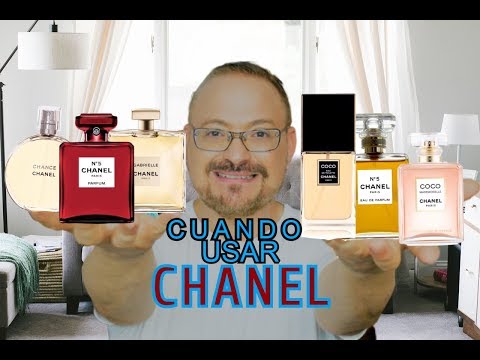 CUANDO USAR TUS PERFUMES CHANEL 