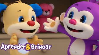 Aprender &amp; Brincar | Macaquinho Bagunceiro | Compilação | Desenhos Animados | Aprendendo