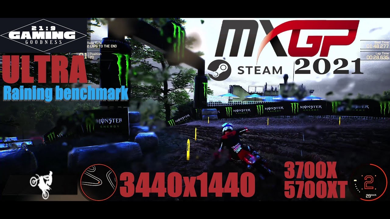 MXGP 2021 21:9 Ultra | 3440x1440 | 3700X | 5700XT