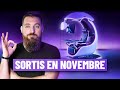TOP Produits Tech &amp; PC Gamer sortis en Novembre