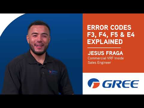 GREE F3, F4, F5 & E4 Error Codes: Outdoor Temperature Sensing and Heat Protection - Troubleshooting