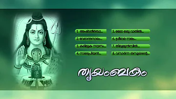 തൃയംബകം | Thrayambakam | Hindu Devotional Songs Malayalam | Lord Shiva Songs Audio Jukebox