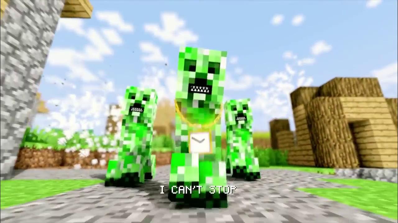 Minecraft song creeper YouTube