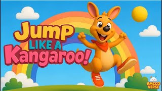 🦘 Jump like a Kangaroo - ☁️ ⁨@AmccoVerse⁩ - 🎵 Fun Song for Kids