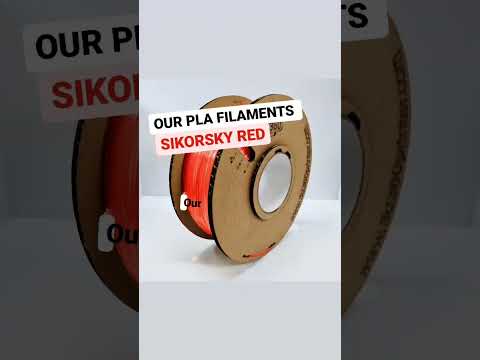 3D 360 Sikorsky Red Filament