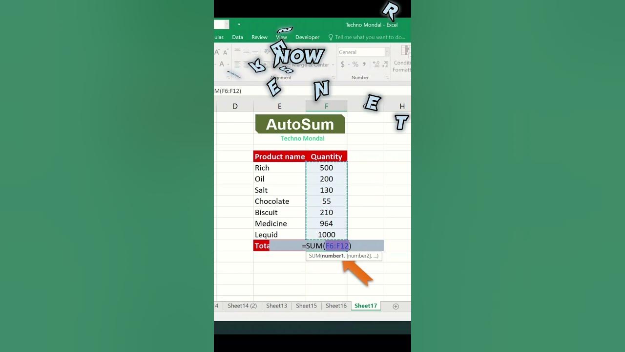 AutoSum Shortcut In Excel How To Create AutoSum Using Shortcut Key autosum-shortcut-in-excel-how-to-create-autosum-using-shortcut-key
