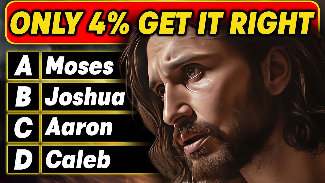 29 BIBLE questions to TEST your knowledge about Lord JESUS - God Quiz